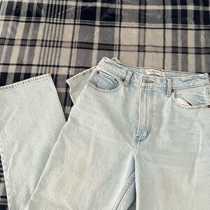 Abercrombie & Fitch Light Wash Ultra High Rise Denim Jeans